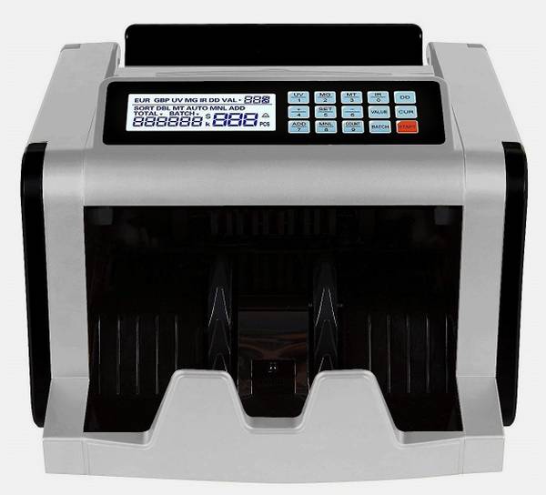 Drop2Kart Professional Money Counting Machine with Counterfeit Banknote Detector Note Counting Machine