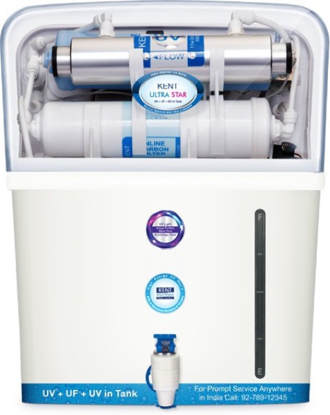 Kent Ultra Star 7L UV+UF Water Purifier (White)
