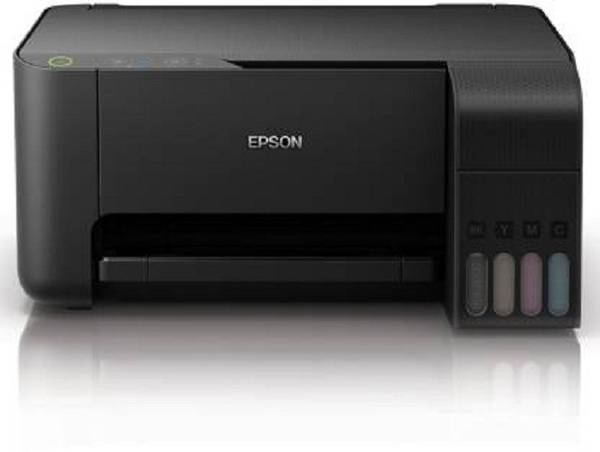 Epson EcoTank L3110 Ink Tank Multi Function Color Printer (Black)