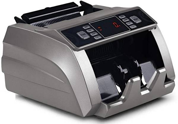 Drop2Kart Dual Motor + LED Cash Counter, UV/MG/DD/IR Japanese FakeNote Sensors with Additional External Display Note Counting Machine