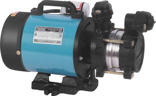 Relief 0.50 HP (0.37 KW) SELF PRIMING SUPER SUCTION PUMP (99.99% PURE COPPER WINDING) Centrifugal Water Pump