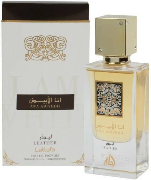 Lattafa ABIYEDH LEATHER EAU DE PARFUM, PERFUME SPRAY Eau de Parfum - 60 ml