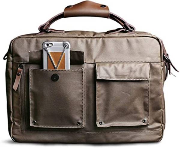 CONTACTS COSLB114-Beige Laptop Bag