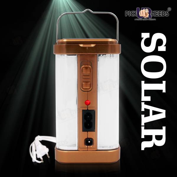 Make Ur Wish Solar Emergency Rechargeable home Light 4 Side Tube 10 hrs Lantern Emergency Light