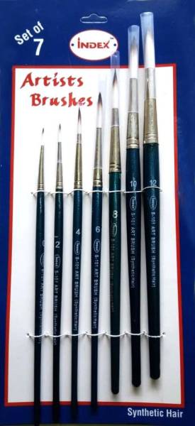 Hindco Water Color Painting Brush - Set of 7