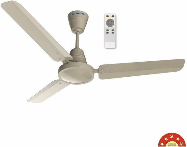 CROMPTON Energion HS 1200 mm 3 Blade Ceiling Fan  (Ivory, Pack of 1)