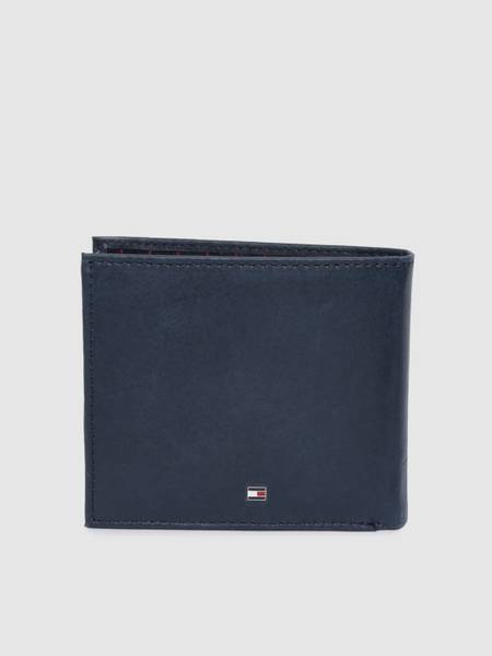 TOMMY HILFIGER Men Blue Genuine Leather Wallet