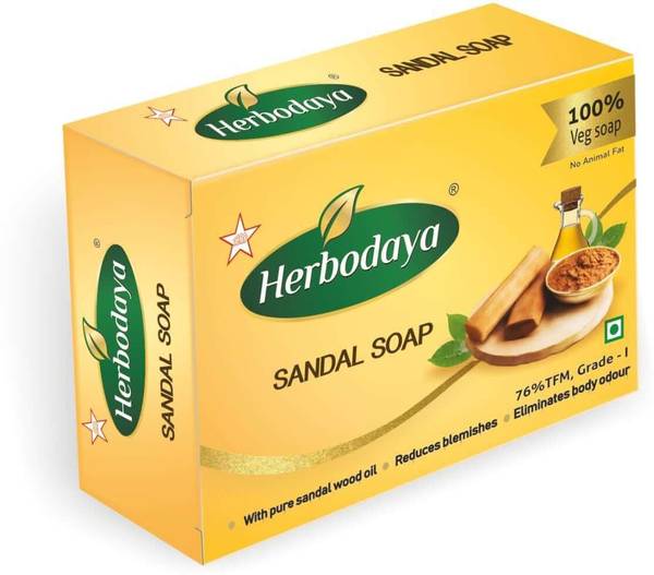 Herbodaya 100% Natural Sandal Soap