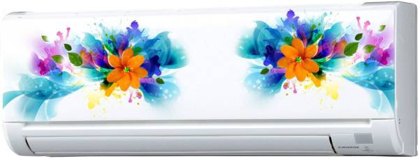 Decals Creation 958 cm AC Stickers Air Conditioner Sticker Standard Size For All AC's Self Adhesive Sticker