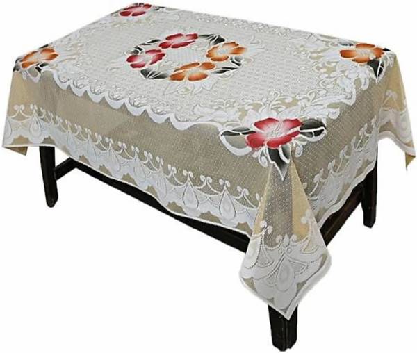 AG Creations Self Design 4 Seater Table Cover