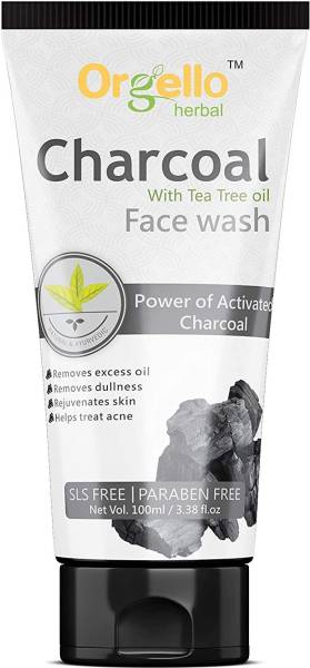orgello Herbal Activated Charcoal Face Wash