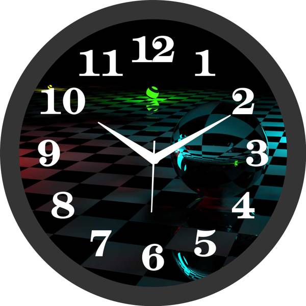 Iya Creations Analog 30 cm X 30 cm Wall Clock