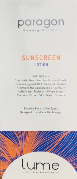 PARAGON Sunscreen - SPF 50 PA++ Sun Screen