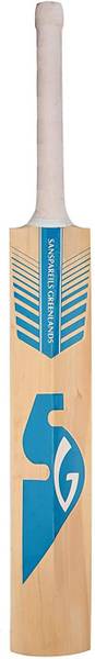 SG Cricket Bat Boundary Classic Kashmir Willow, Short Handle, Orange Kashmir Willow Cricket Bat