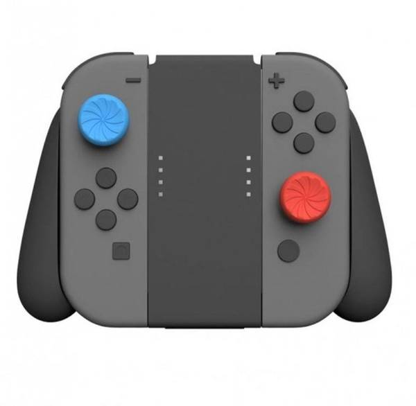 KontrolFreek TMG ANALOG FPS Extenders Thumbstick Turbo Thumb Grips for Nintendo Switch Joy-Con (Red/Blue) Gaming Accessory Kit