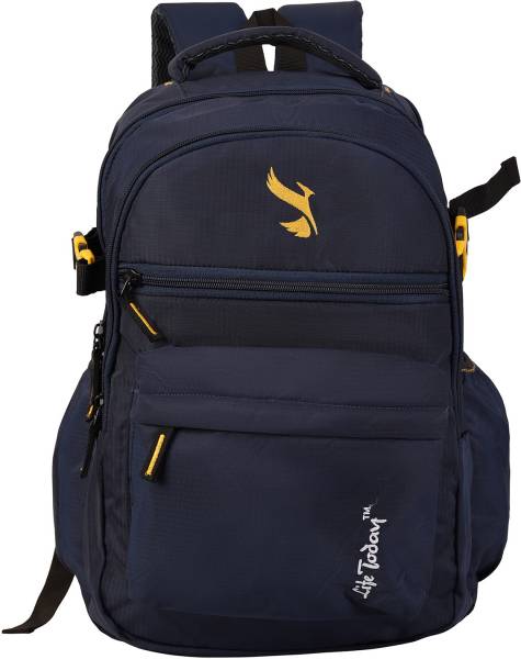 Life Today 15.6 Inch Laptop Backpack-Navy Blue 37 L Laptop Backpack