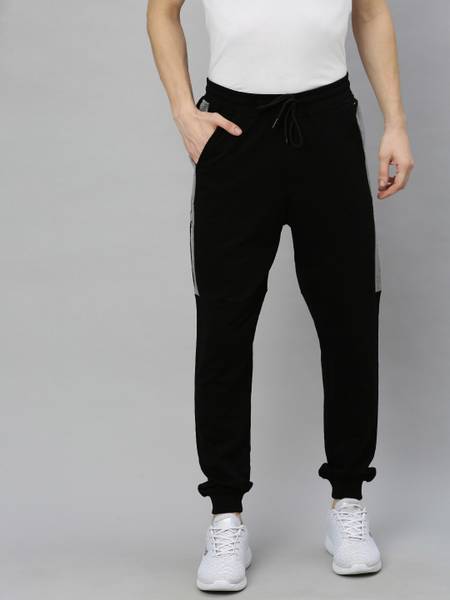 HARVARD Solid Men Black Track Pants