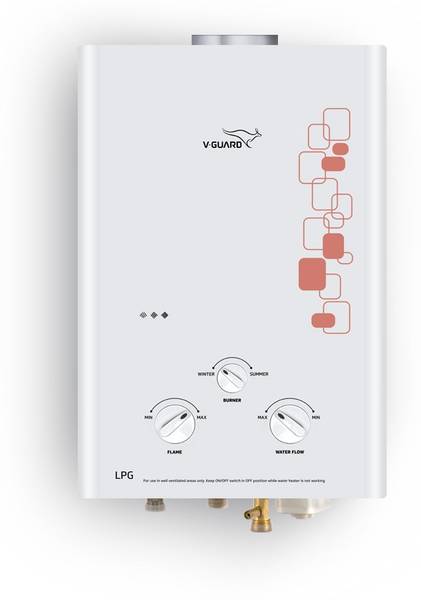 V Guard 15l Gas Water Geyser Brio White Price In India Specifications Comparison 8th November 21 Pricee Com