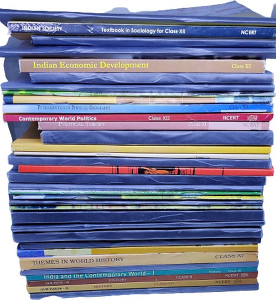 NCERT Books (English Medium) From Class 6-12th For UPSC Exam (Prelims, Mains), IAS, Civil Services, IFS, IES And Other Exams [Paperback] For 2020 Exam(Set Of 35 Books)