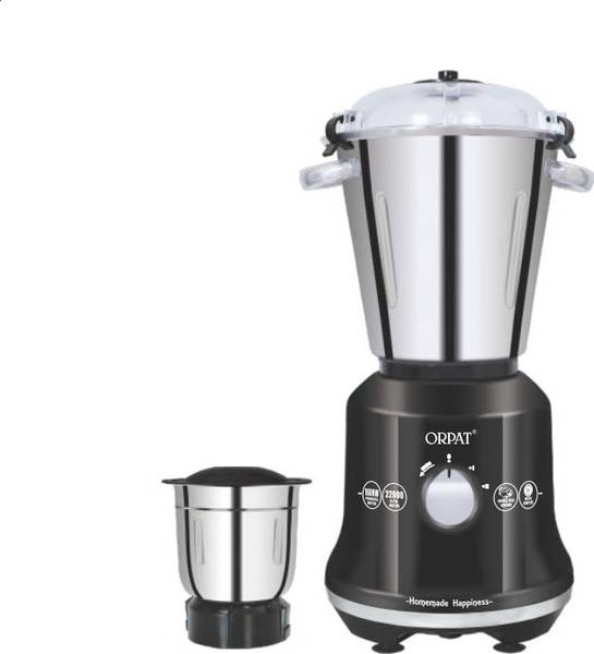 ORPAT PROFESSIONAL 2.15 HP 1600 Mixer Grinder (2 Jars, Multicolor)