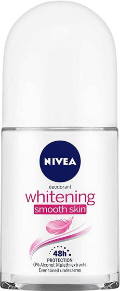 NIVEA Whitening Smooth Skin (women) Roll On 50ml Deodorant Roll-on - For Women