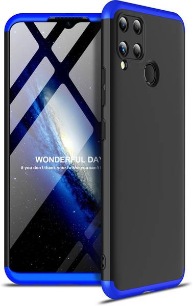 SAPCASE Front & Back Case for Realme C15