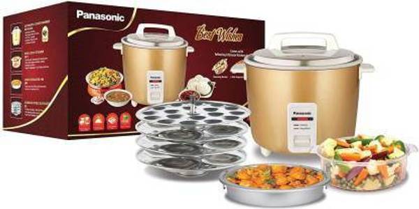 Panasonic SR-WA 18 GH CMB-Electric Rice cooker Electric Rice Cooker with Steaming Feature