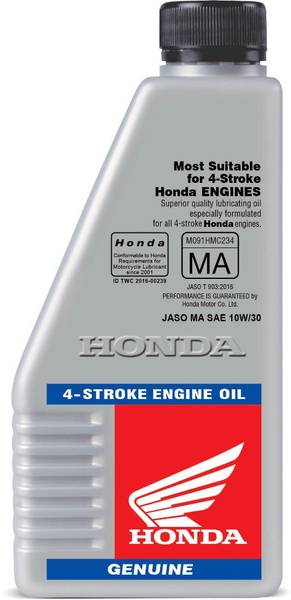 Honda JASO MA SAE 10W/30 Honda 4  Stroke Motorcycle Engine Oil SAE 10W30 MA Full-Synthetic Engine Oil