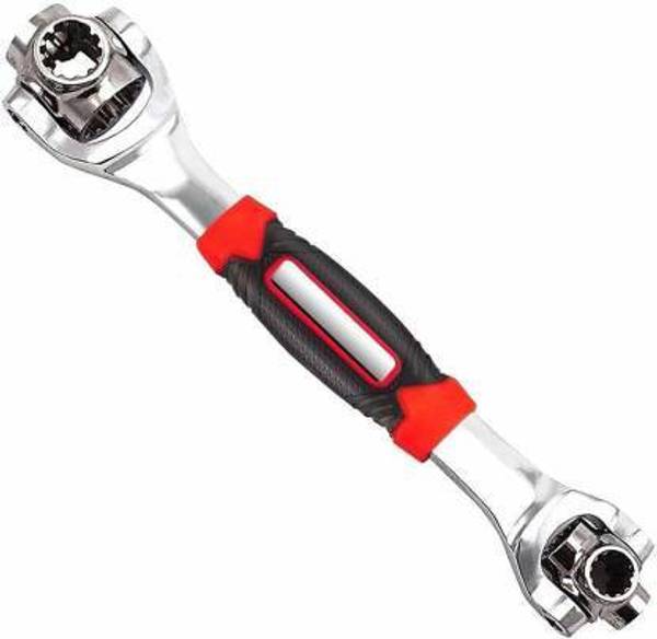 GAURINANDAN Universal Wrench Multi Function Universal tools Wrench spanner set adjustable set kit Spline Bolts tool kit Torx 360 Degree 6-Point Tiger ...
