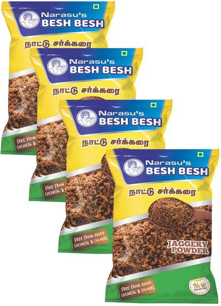 Narasus Naatu Sakkarai 500g*4p Granules Jaggery