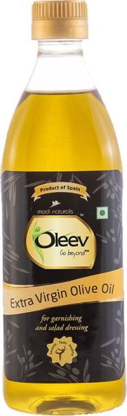 Oleev Extra Virgin 500Ml Pet Olive Oil Plastic Bottle