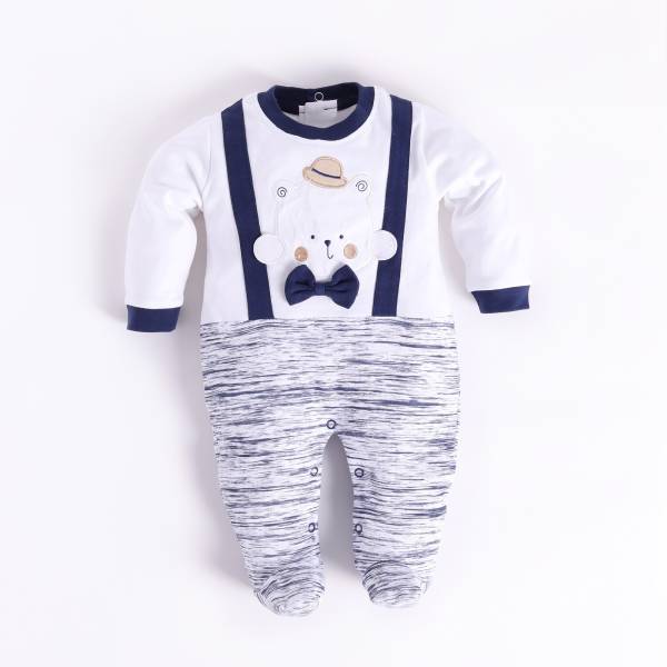 BabyGo Romper For Baby Boys Casual Printed Pure Cotton
