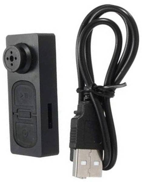 PAROXYSM HD Audio and Video CCTV Button Hidden Camera with SD Card