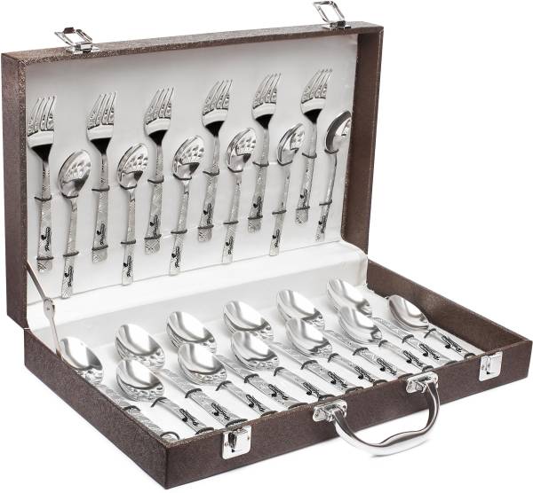 PALOMINO 24 pcs Stainless Steel Cutlery Set With Gift Box (Content: 6pcs Desert Spoon, 6pcs Desert Fork, 6pcs Tea Spoon & 6pcs Master Spoon) Stainless...