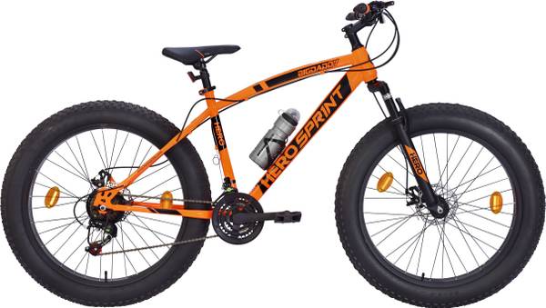 HERO BIG DADDY 26 T Road Cycle 21 Gear Orange Price History