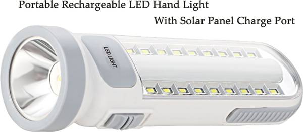 SSN 1 km long range laser led torch +18 side SMD with solar panel portable hand lamp Torch