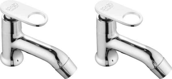 Spazio Brass Prime Collection Pillar / Bib /Angle (Pack Of 2) Pillar Cock Pillar Tap Faucet