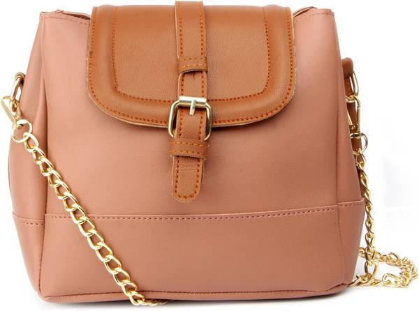 Dotiq Tan Sling Bag DTQ-WOMEN-HANDBAG-09