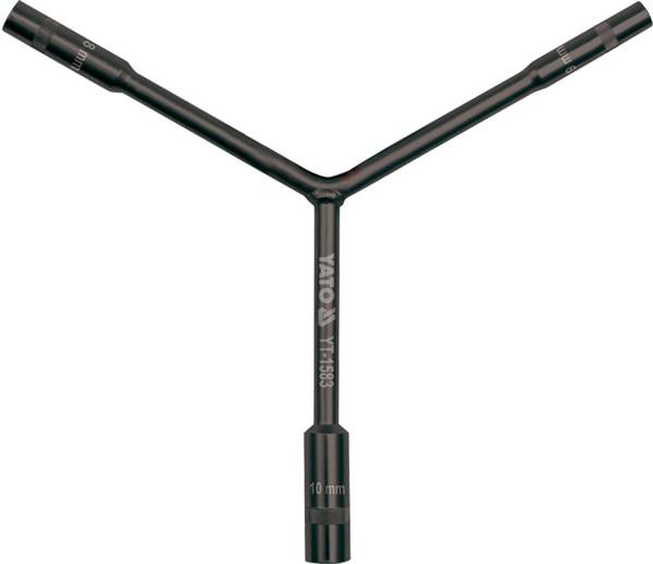 YATO YT-1584 Y Type Socket Wrench 8/10/12Mm Made of CrV6140 Single Sided Socket Wrench