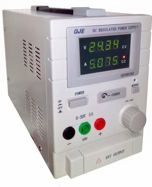 QJE QJ3005XE Adjustable DC Power Supply (0~30V/0~5A) 220 Watts PSU