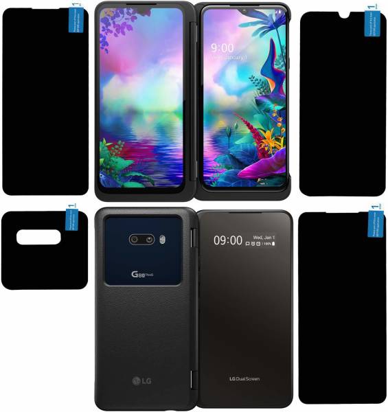 FCS Front and Back Screen Guard for LG G8X ThinQ