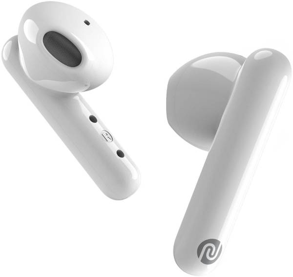 Noise Air Buds Truly Wireless Bluetooth Headset  (Icy White, True Wireless)