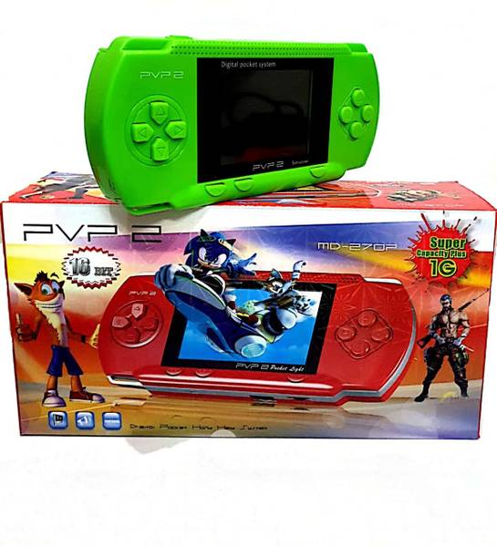 Clubics PVP2 - 16 Bit Kids Video Game 1 GB with Contra, Super Mario