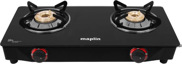 Maplin bymaplin Map-GS-2B-20 Glass Manual Gas Stove