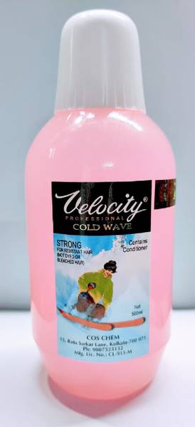 VELOCITY Hair Curling And Straightening. Hair Lotion