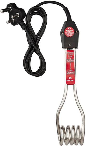 BAJAJ 1500W Immersion Water Heater Rod (Anti-Corrosive) with water level Indicator 1500 W Immersion Heater Rod