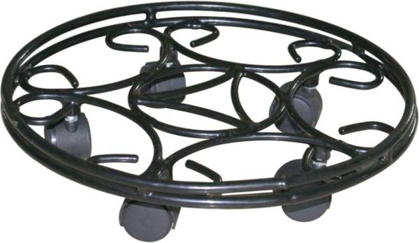 Garden Deco 17 INCH POT STAND WITH WHEELS - PLANT TROLLEY FOR INDOOR AND OUTDOOR (1Pc) Plant Container Set