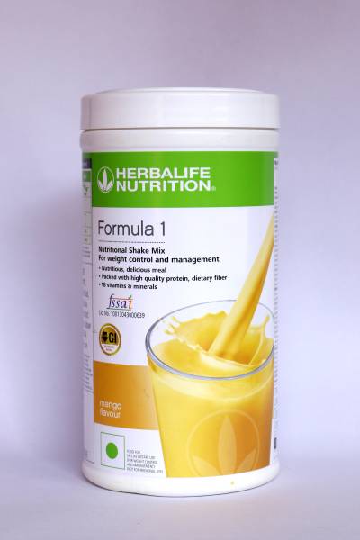 HERBALIFE Formula 1 Nutritional Shake Mix - Mango Flavor Plant-Based Protein
