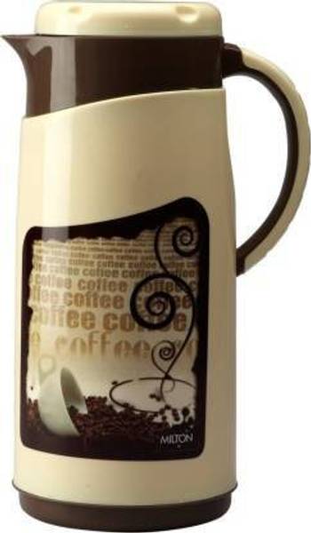 MILTON Viva Tuff Jug Vacuum Insulated (Stainless Steel Inside) 1500ml Brown 1500 ml Flask