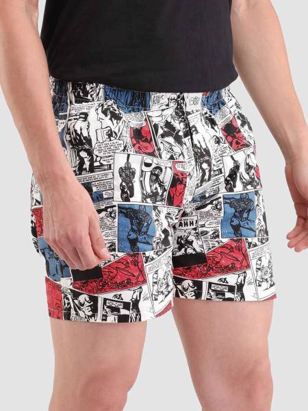 The Souled Store Marvel Printed Men Boxer